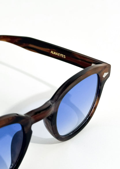 Aura Eyes Azure Tortoise Gafas de Sol Unisex
