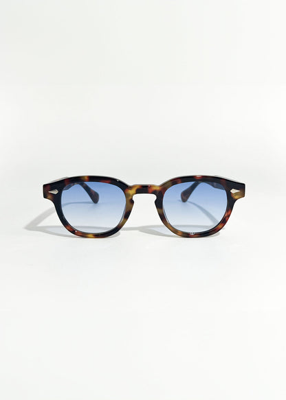 Aura Eyes Bleu Rétro Élégance Gafas de Sol Unisex