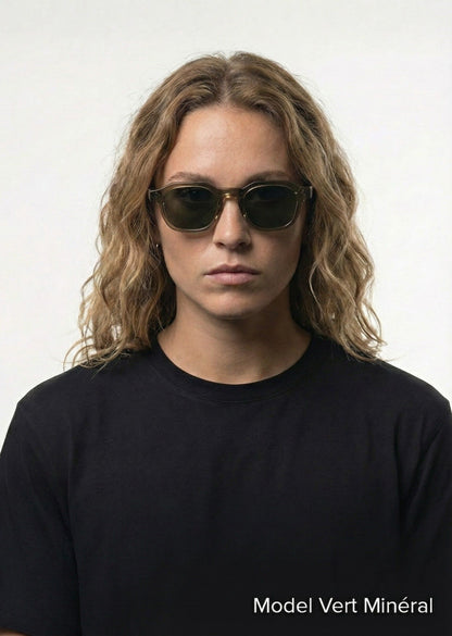 Aura Eyes Gafas de Sol Rectangulares Unisex en Policarbonato