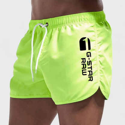Sommerfeld Kurze Herren-Badeshorts Schnelltrocknend in 5 Farben S-3XL