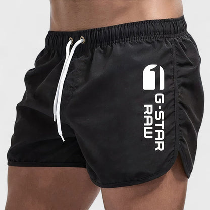 Sommerfeld Kurze Herren-Badeshorts Schnelltrocknend in 5 Farben S-3XL