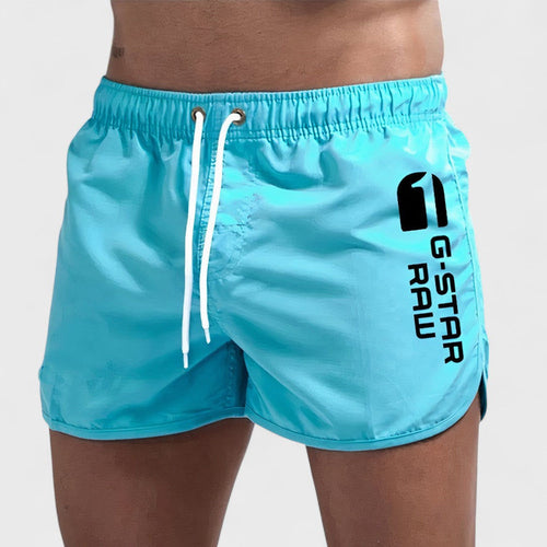 Sommerfeld Kurze Herren-Badeshorts Schnelltrocknend in 5 Farben S-3XL
