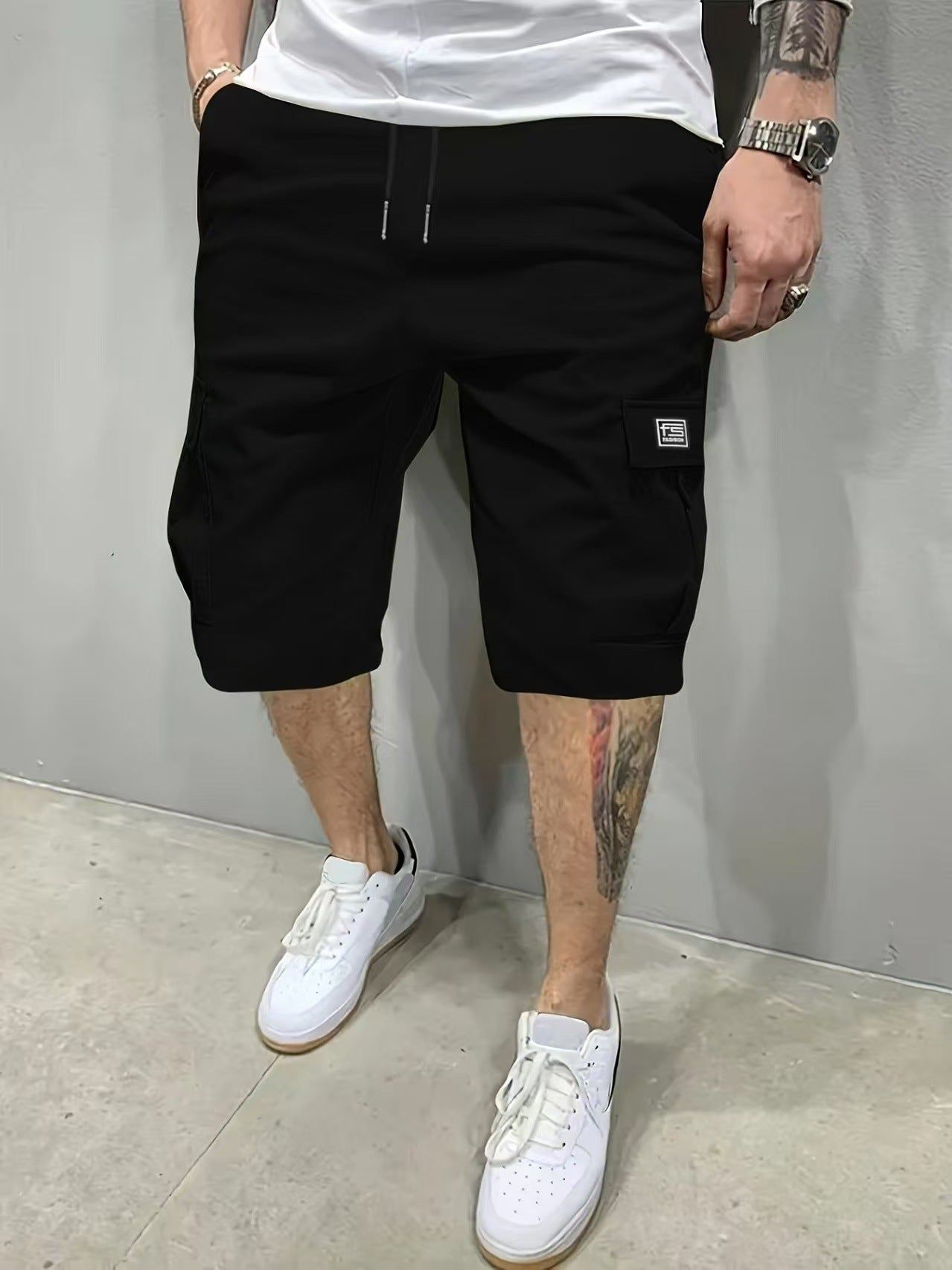 Sommerfeld Pantalones Cortos Cargo para Hombre Ajuste Relajado