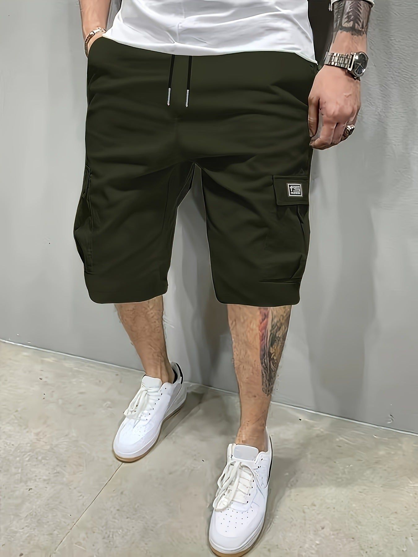 Sommerfeld Pantalones Cortos Cargo para Hombre Ajuste Relajado
