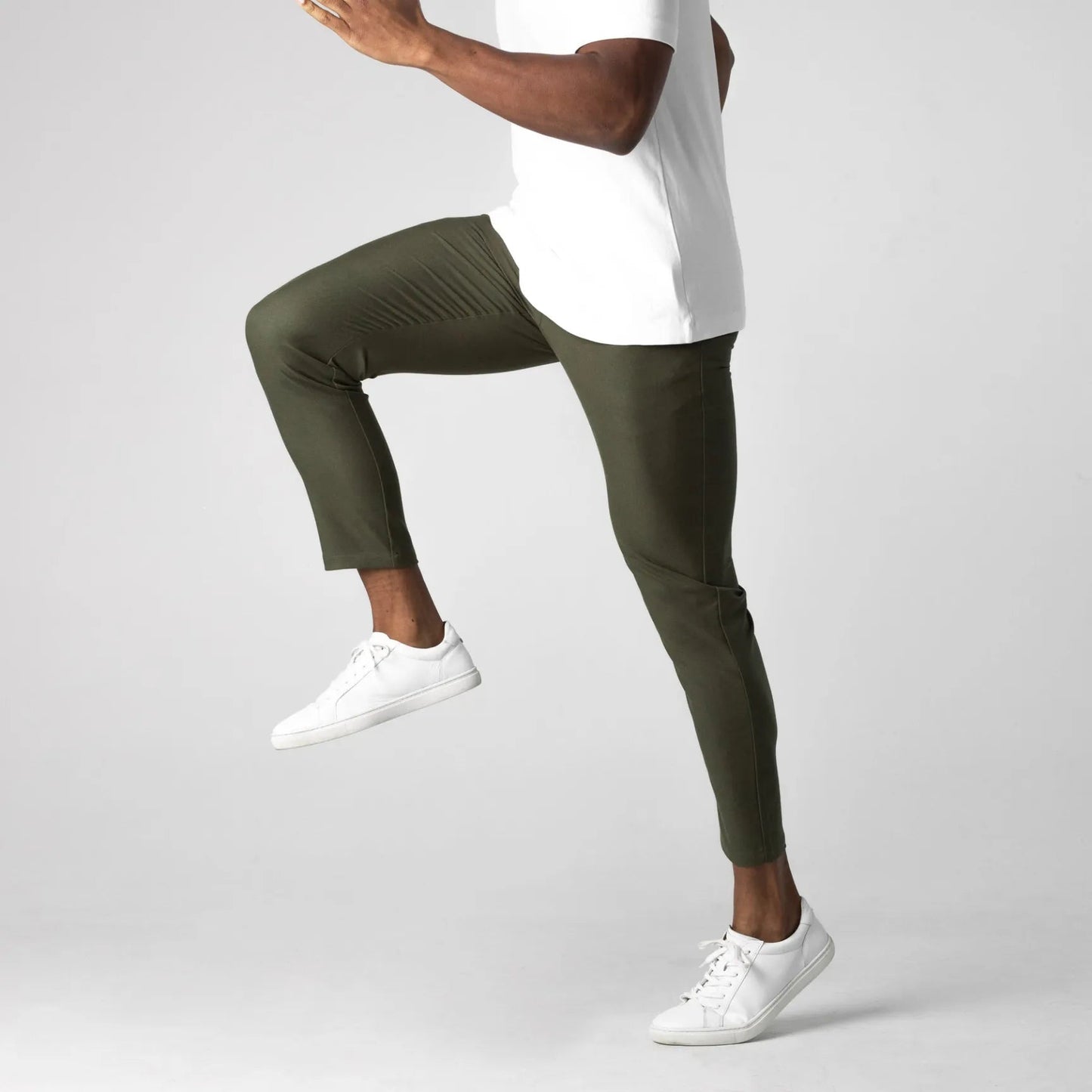 pj Chino Elástico Premium Pantalón Algodón Entallado