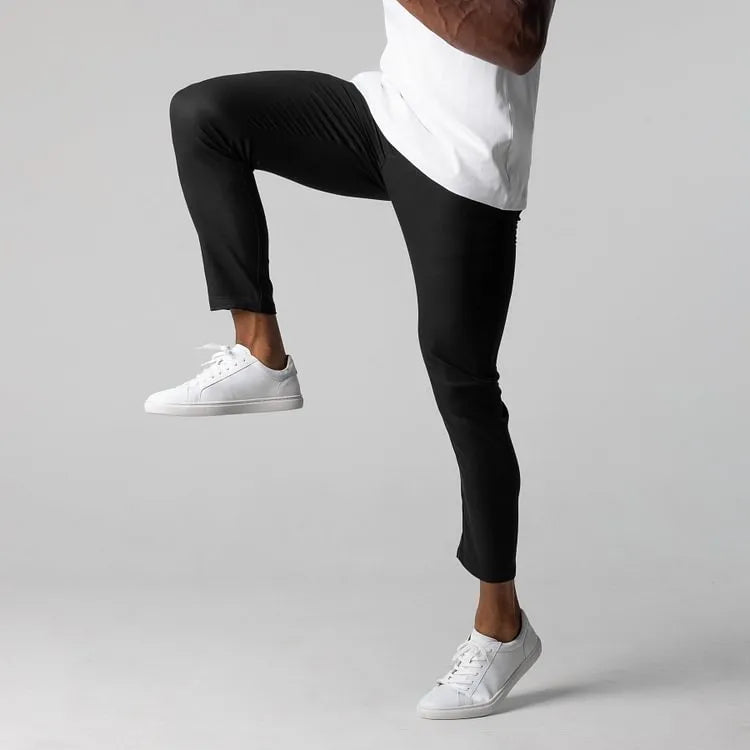 pj Chino Elástico Premium Pantalón Algodón Entallado