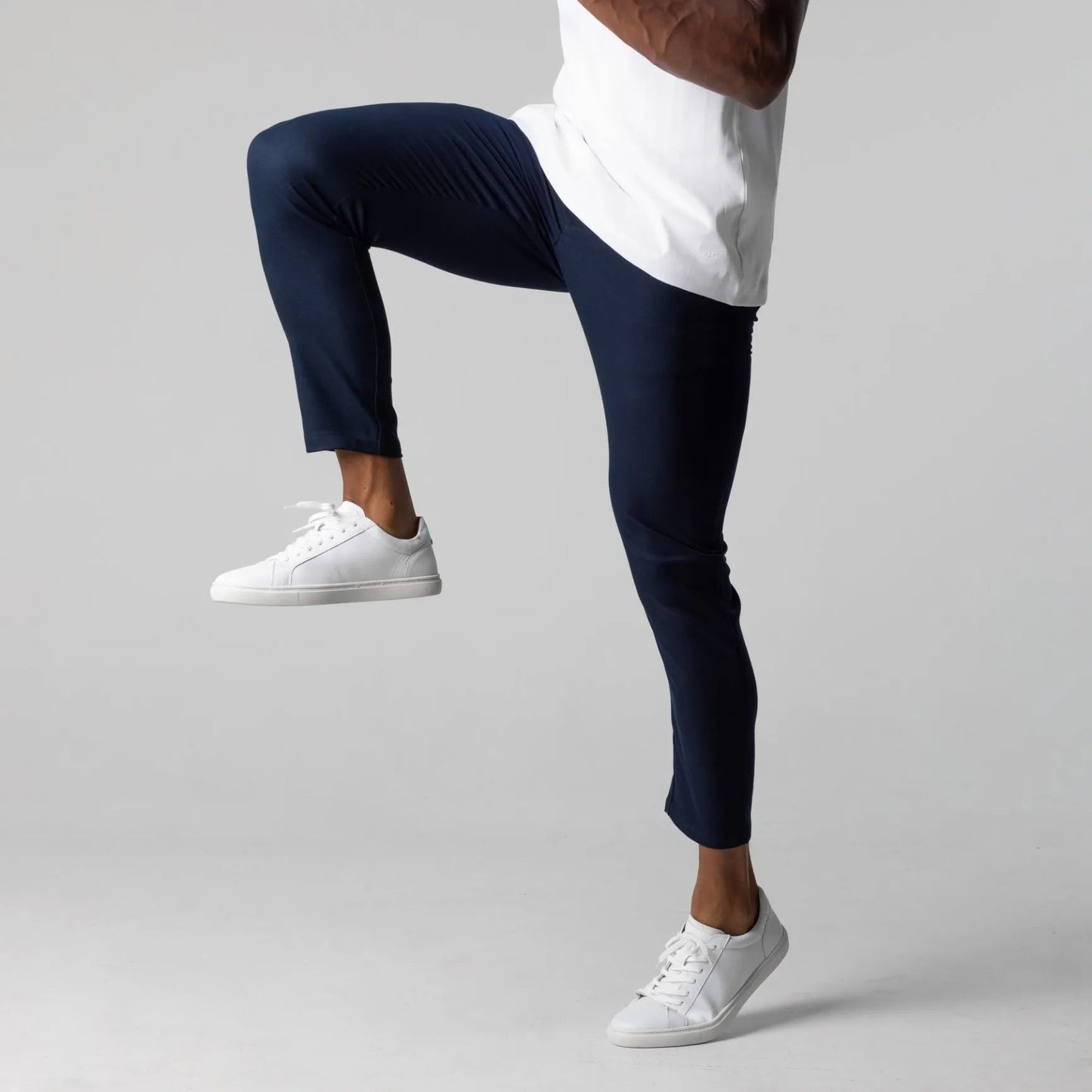 pj Chino Elástico Premium Pantalón Algodón Entallado