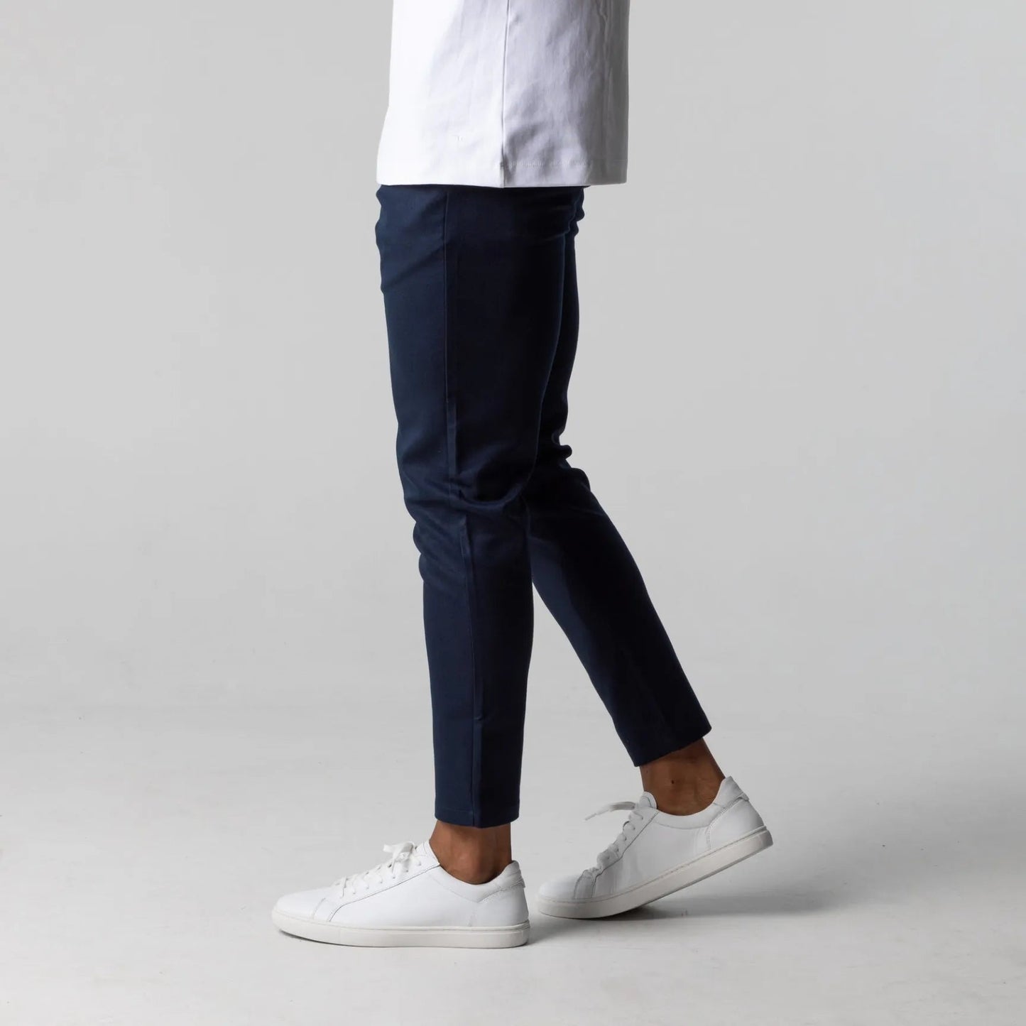 pj Chino Elástico Premium Pantalón Algodón Entallado