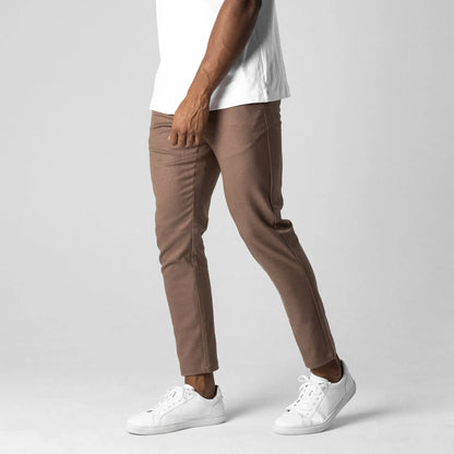 pj Chino Elástico Premium Pantalón Algodón Entallado