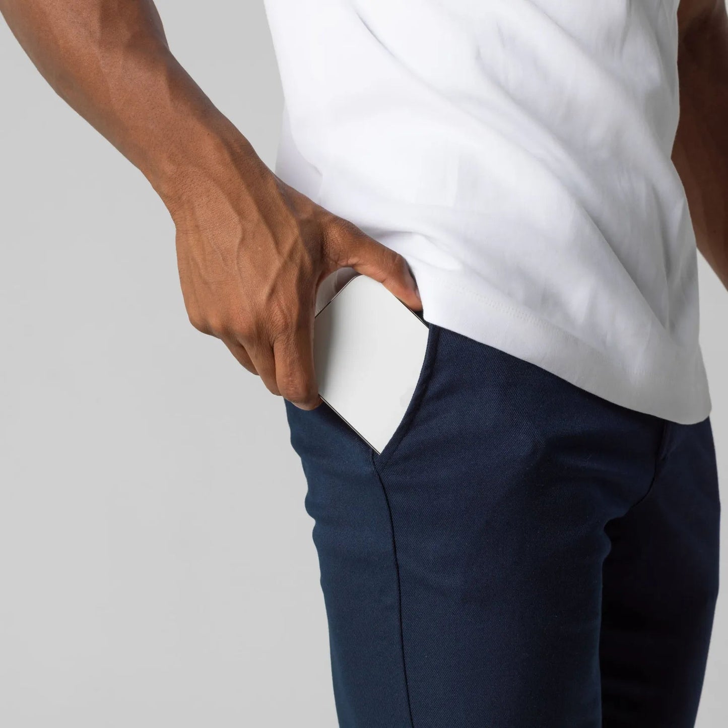 pj Chino Elástico Premium Pantalón Algodón Entallado