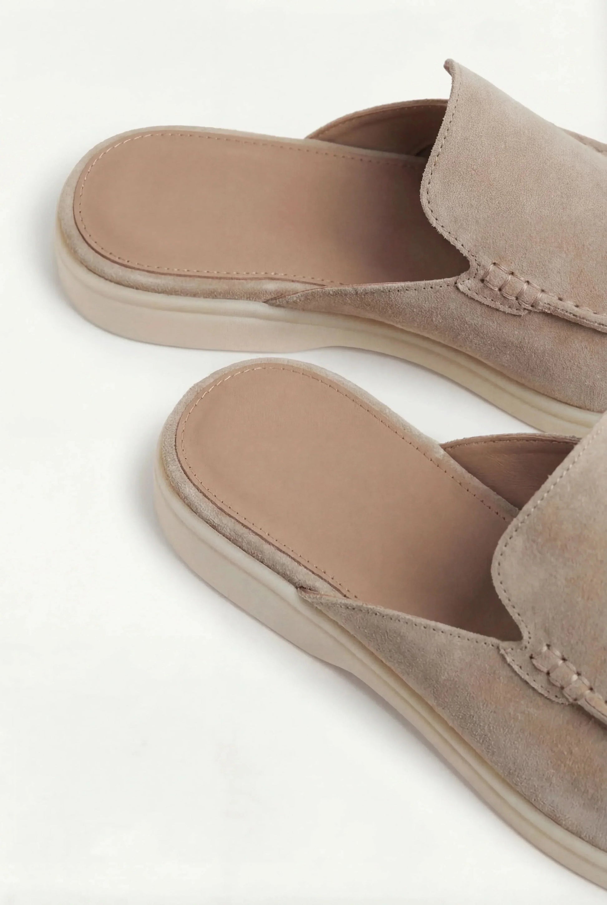 Max Clara Yacht Mules de Ante Beige Unisex EU 35-48