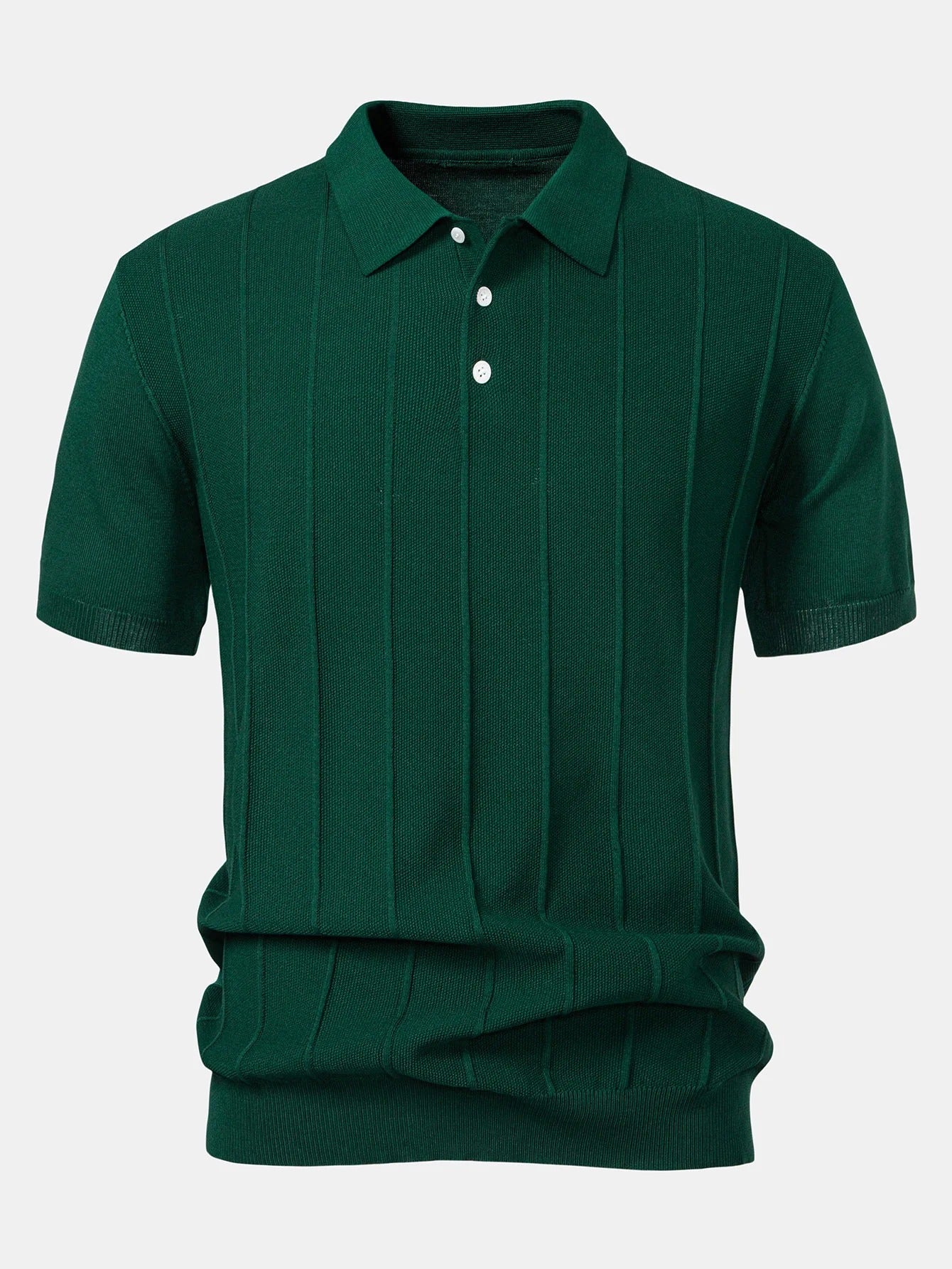 CORVANI™ |  Camisa Polo y Pantalones con Acanalado