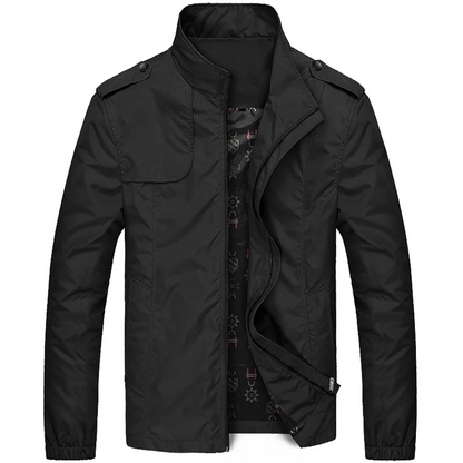 BELLAGIO™ | Chaqueta Masculina con Cuello Alto