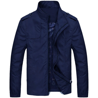 BELLAGIO™ | Chaqueta Masculina con Cuello Alto