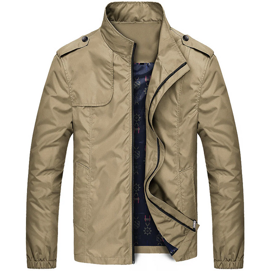 BELLAGIO™ | Chaqueta Masculina con Cuello Alto