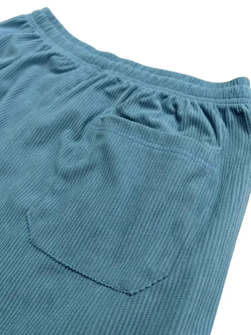 VIREO™ | Pantalones anchos con cinturilla flexible