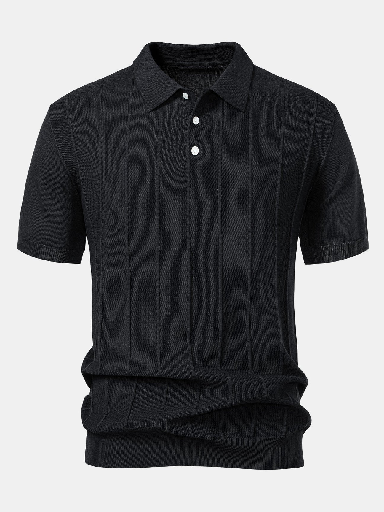 CORVANI™ |  Camisa Polo y Pantalones con Acanalado