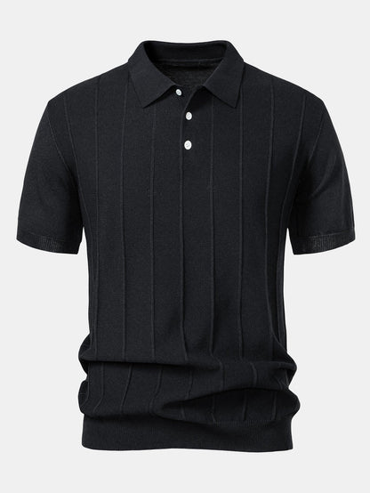 CORVANI™ |  Camisa Polo y Pantalones con Acanalado