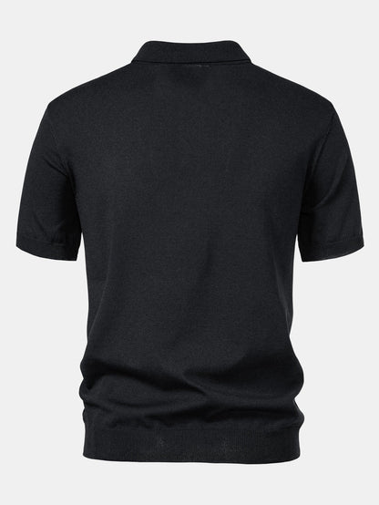 CORVANI™ |  Camisa Polo y Pantalones con Acanalado
