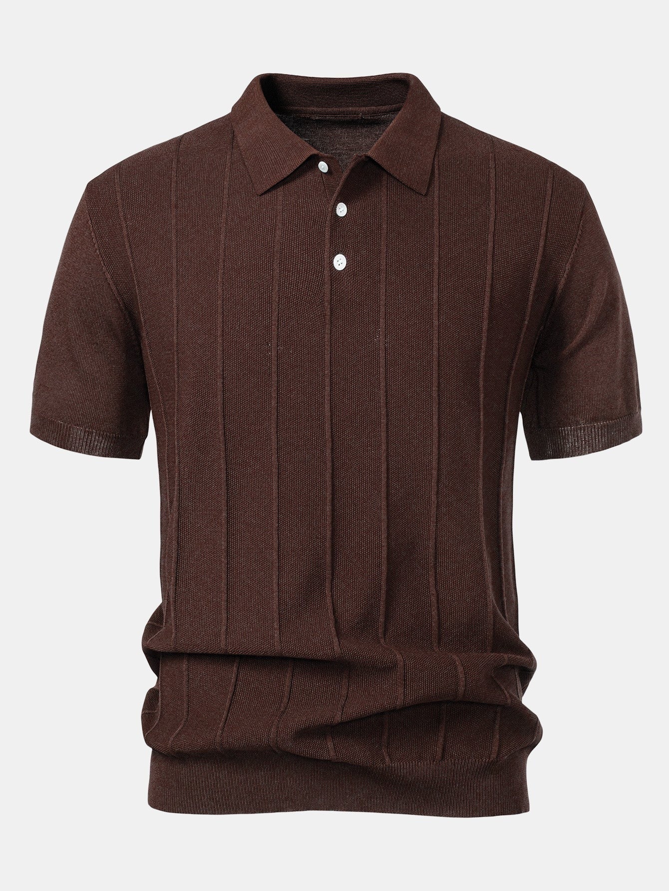 CORVANI™ |  Camisa Polo y Pantalones con Acanalado