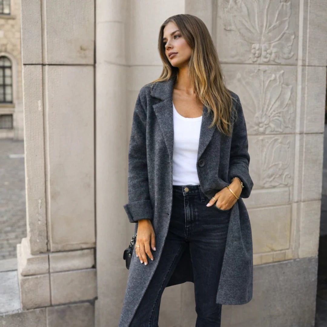 CLARA™ ┃ Chaqueta elegante con botones