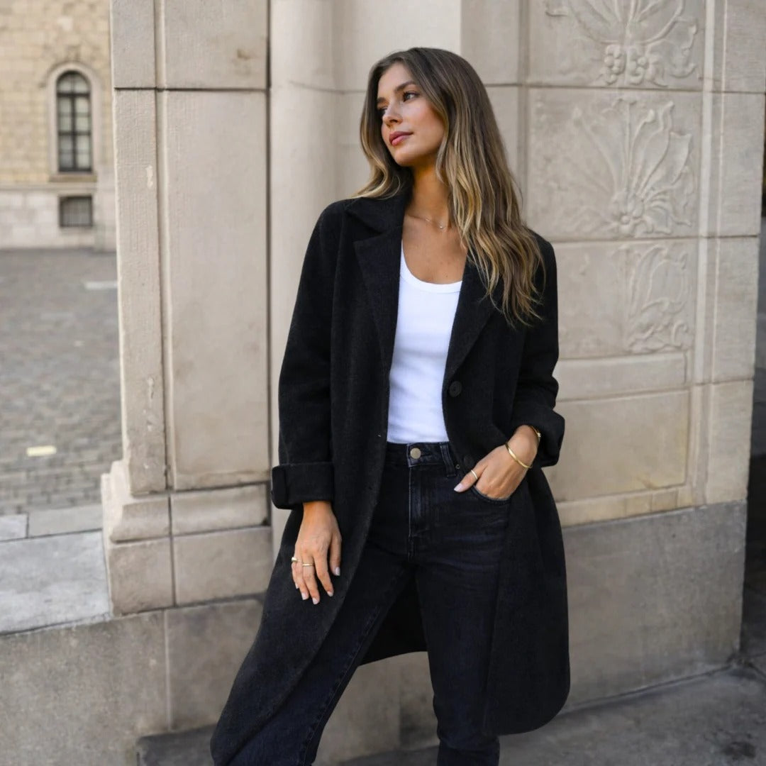 CLARA™ ┃ Chaqueta elegante con botones