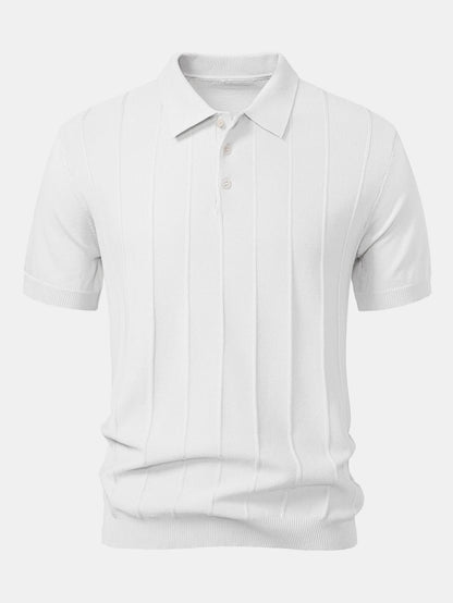 CORVANI™ |  Camisa Polo y Pantalones con Acanalado