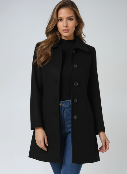 INDIGO™ | Abrigo largo elegante para mujer