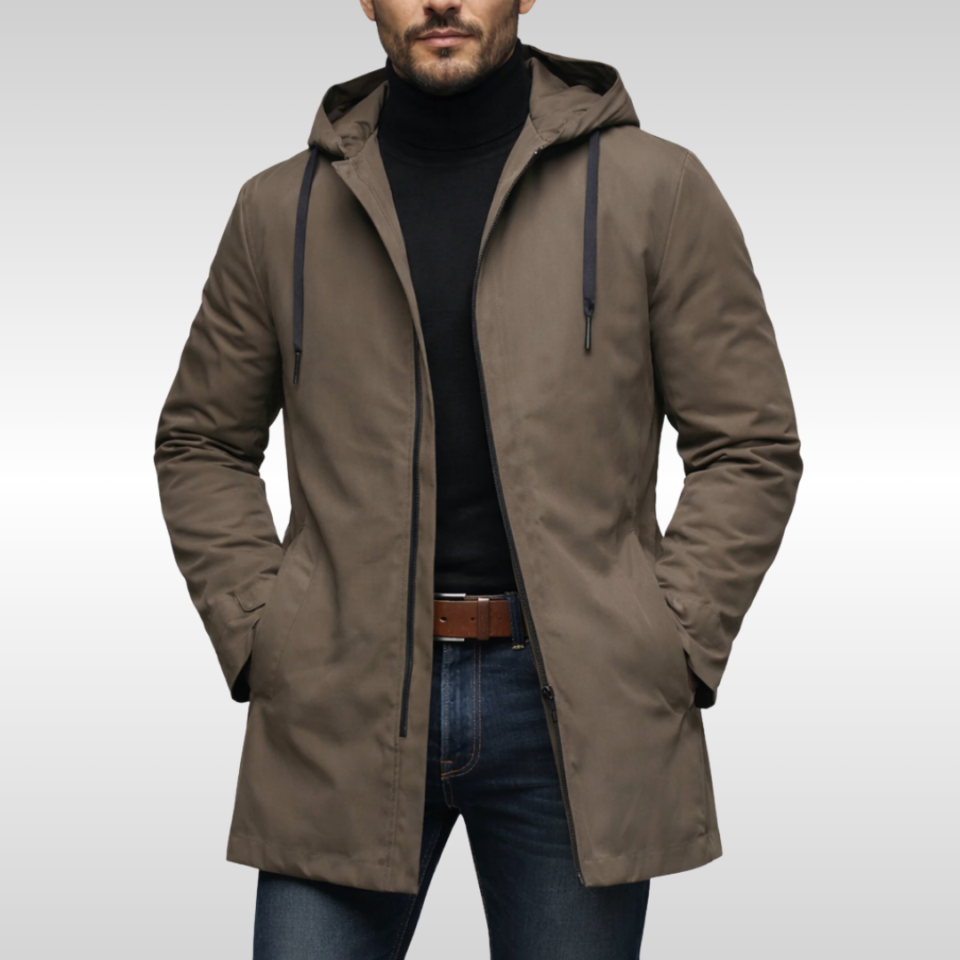 AXTON™ | Abrigo térmico urbano con capucha