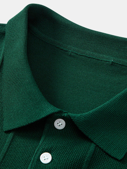 CORVANI™ |  Camisa Polo y Pantalones con Acanalado