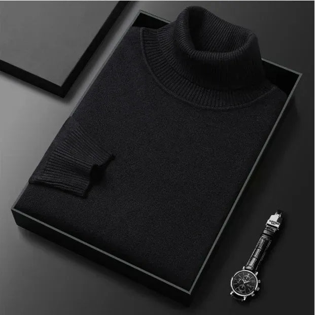 ALESSIO™ | Suéter de Cuello Alto Premium