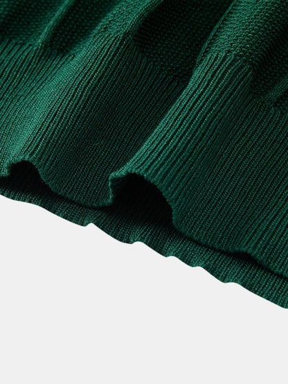 CORVANI™ |  Camisa Polo y Pantalones con Acanalado