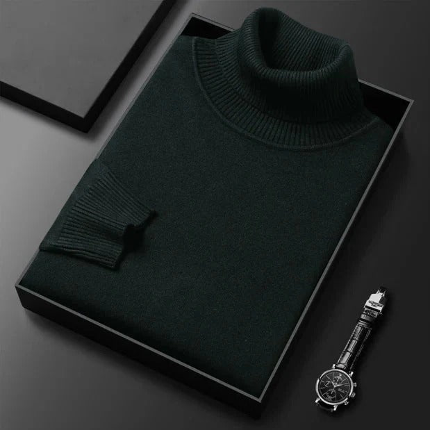 ALESSIO™ | Suéter de Cuello Alto Premium