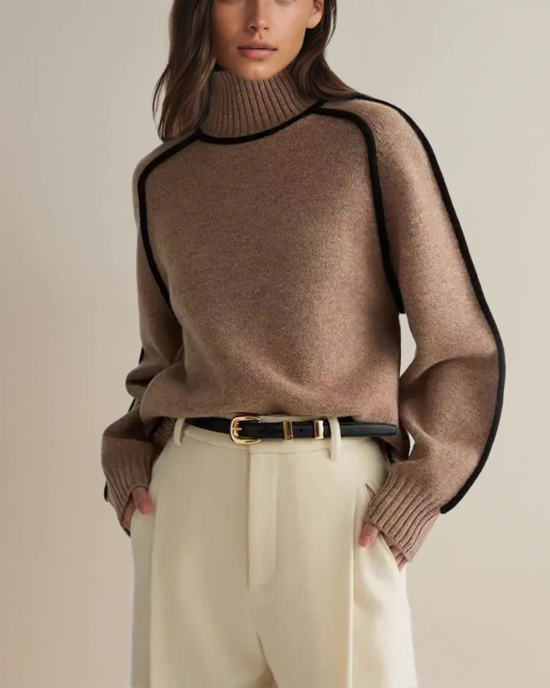 MILAN™ – Suéter de Cuello Alto