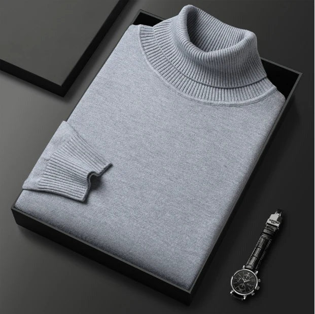 ALESSIO™ | Suéter de Cuello Alto Premium