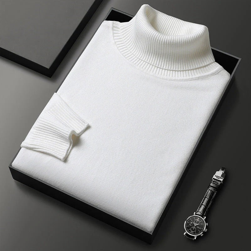 ALESSIO™ | Suéter de Cuello Alto Premium