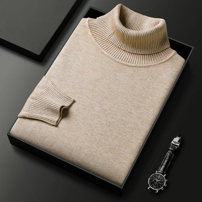ALESSIO™ | Suéter de Cuello Alto Premium