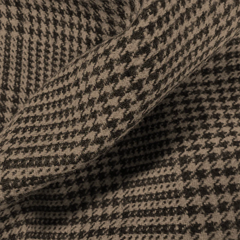 RICHMOND™ ┃ Chaqueta retro informal de tweed a cuadros con cuello alto