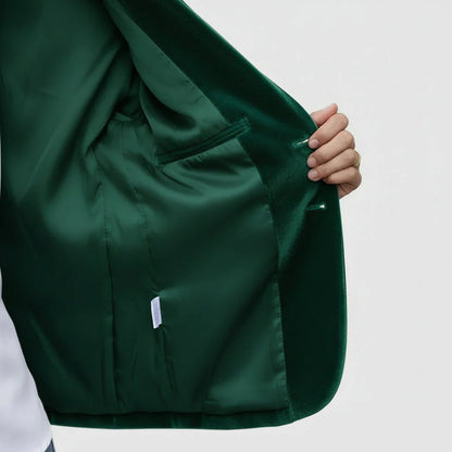 BIANCA™ | Blazer premium de terciopelo