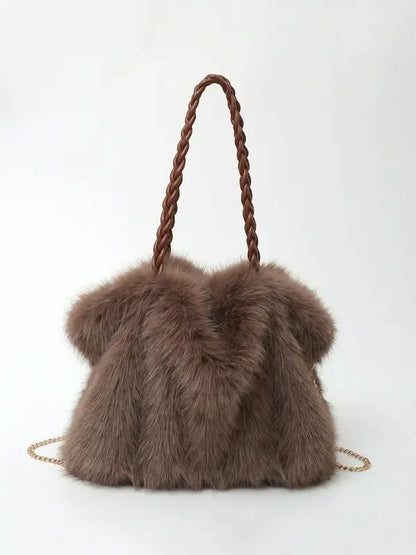 BELGRAVIA™┃Bolso de Hombro Versátil en Terciopelo Premium